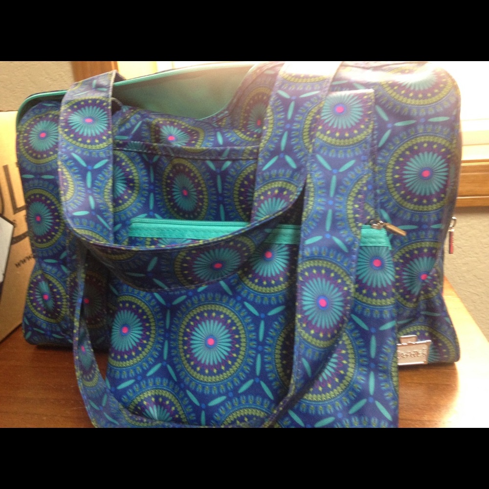 Caboodle bag with matching make-up bag